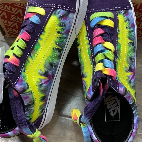 VANS OLD SKOOLTHE DYE Mysterioso/true white men’s - Picture 15 of 16